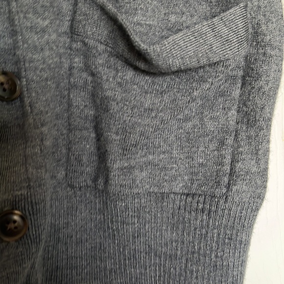 GAP | Extra Fine Merino Wool Grey Cardigan Sz XS - Picture 5 of 6